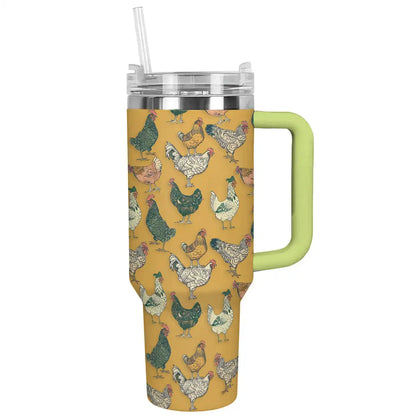Shineful Tumbler Funny Chicken