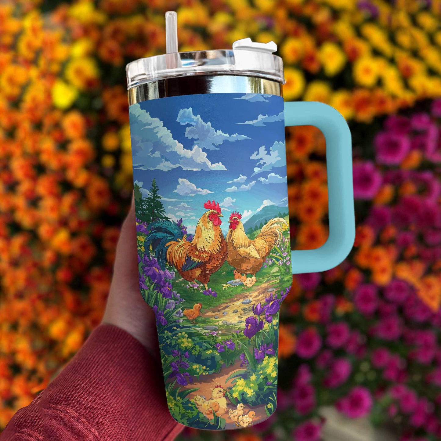 Shineful Tumbler Feathered Chicken