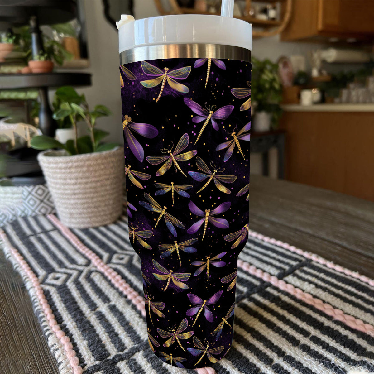 Shineful Tumbler Delightful Dragonfly