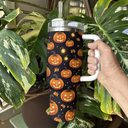 Shineful Tumbler Glowing Pumpkins