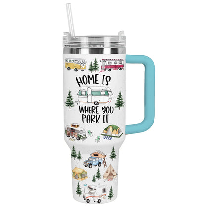 Shineful Tumbler Peaceful Camping Vibes