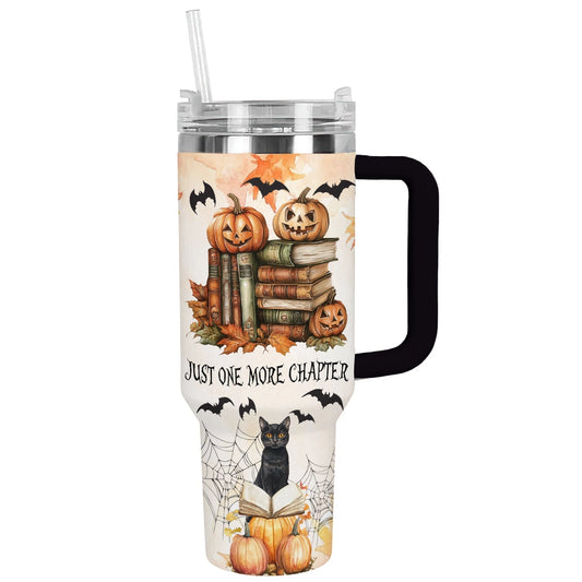 Shineful Tumbler Halloween Reading Vibes