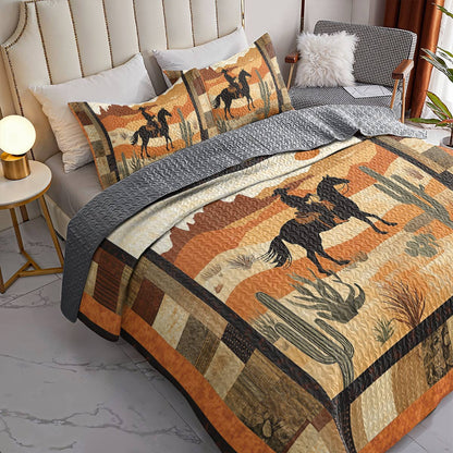 Shineful All Season Quilt 3-Piece Set - Cowboy Lifestyle