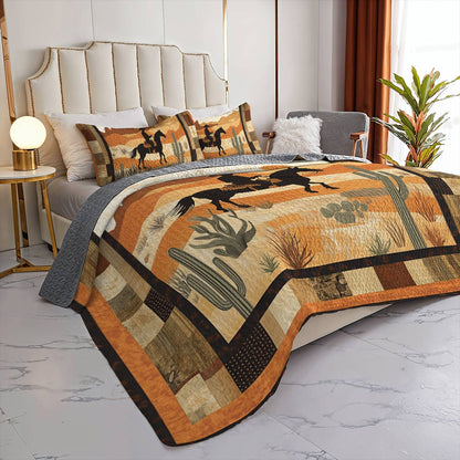 Shineful All Season Quilt 3-Piece Set - Cowboy Lifestyle