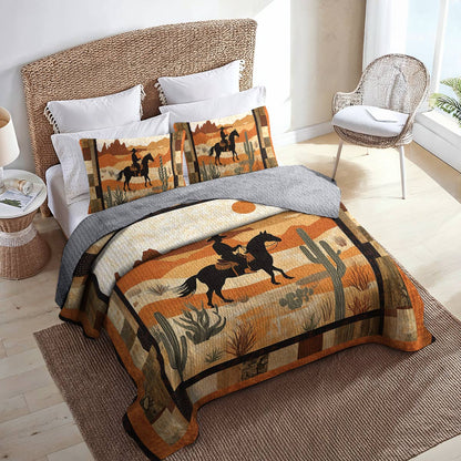 Shineful All Season Quilt 3-Piece Set - Cowboy Lifestyle