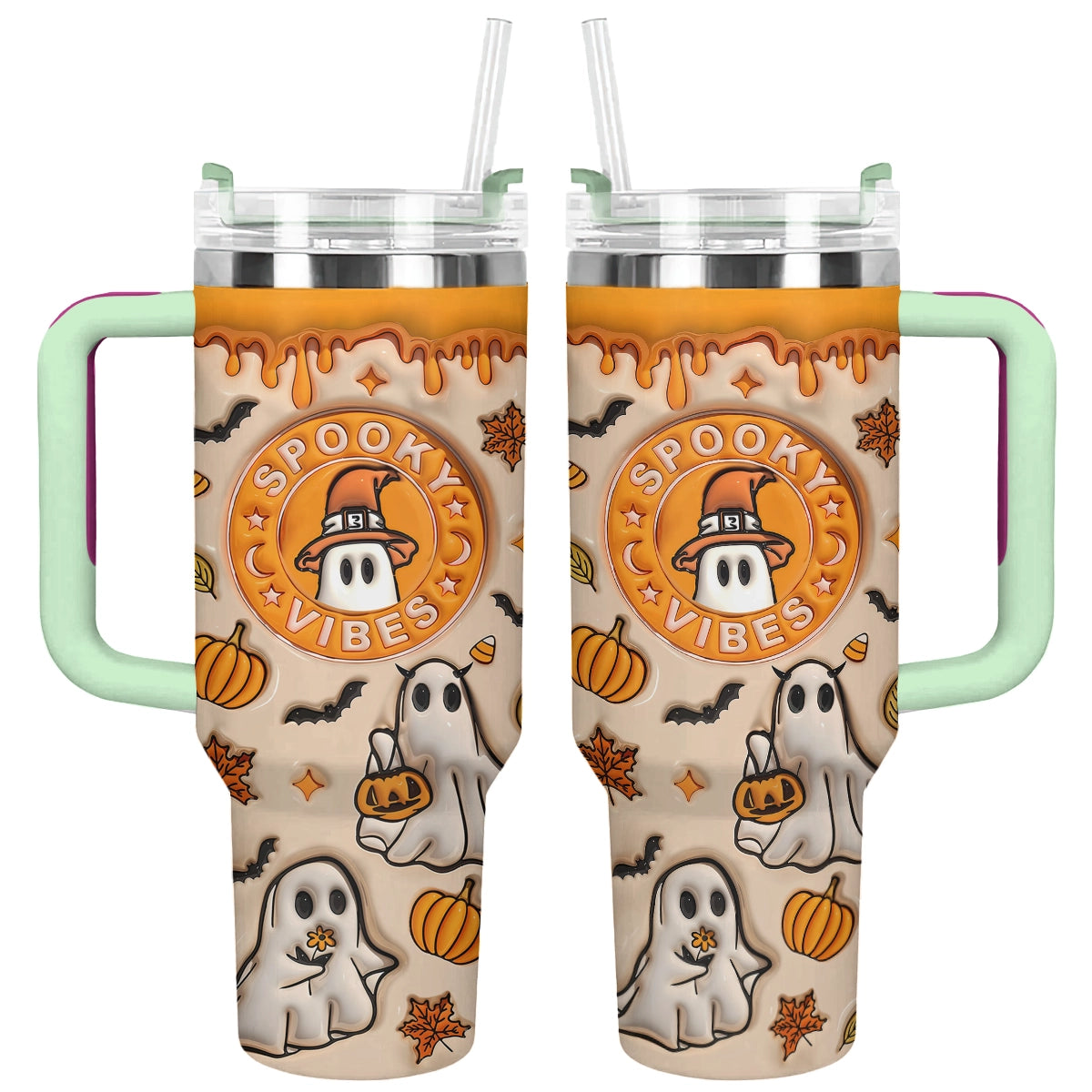 Shineful Glossy Tumbler Halloween Spooky Vibes