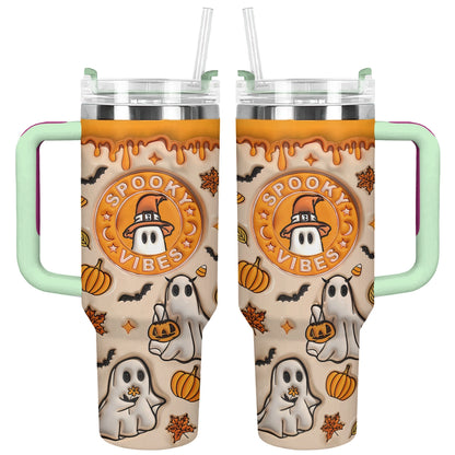 Shineful Glossy Tumbler Halloween Spooky Vibes