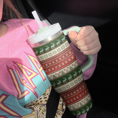 Shineful Tumbler Festive Christmas Knit