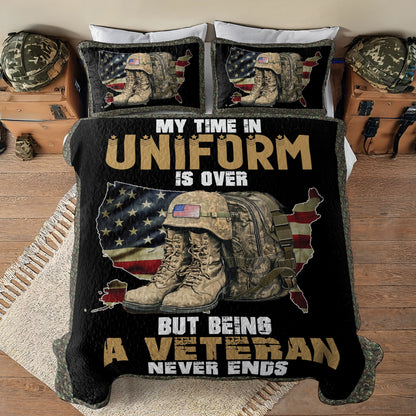 Shineful All Season Quilt 3-Piece Set - Veteran's Valor