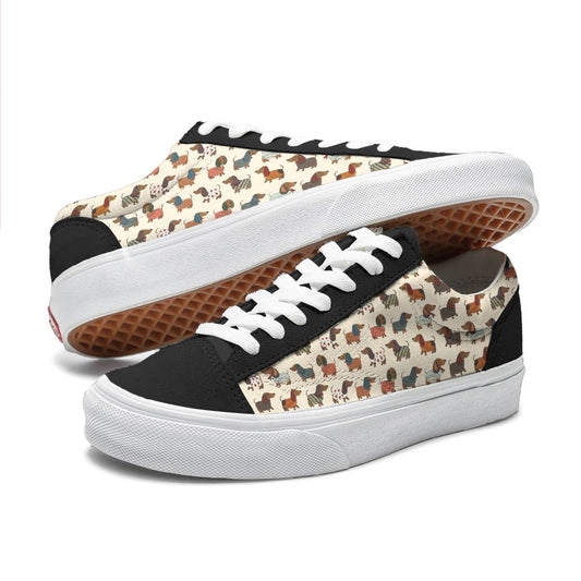Shineful Sneakers Sweet Dachshunds