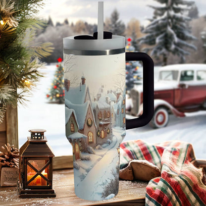 Shineful Tumbler Evening Village Glow