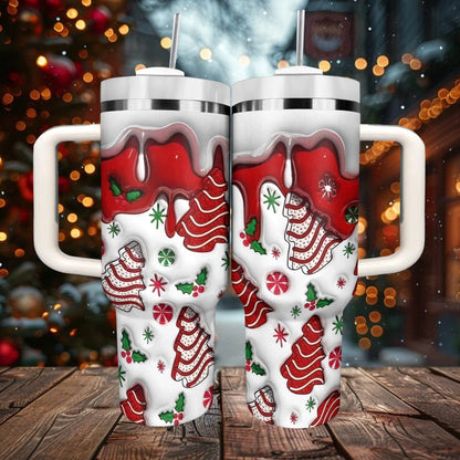 Shineful Tumbler Peppermint Frost Holiday