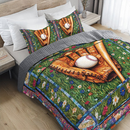 Shineful All Season Quilt 3-Piece Set - Home Run Heritage