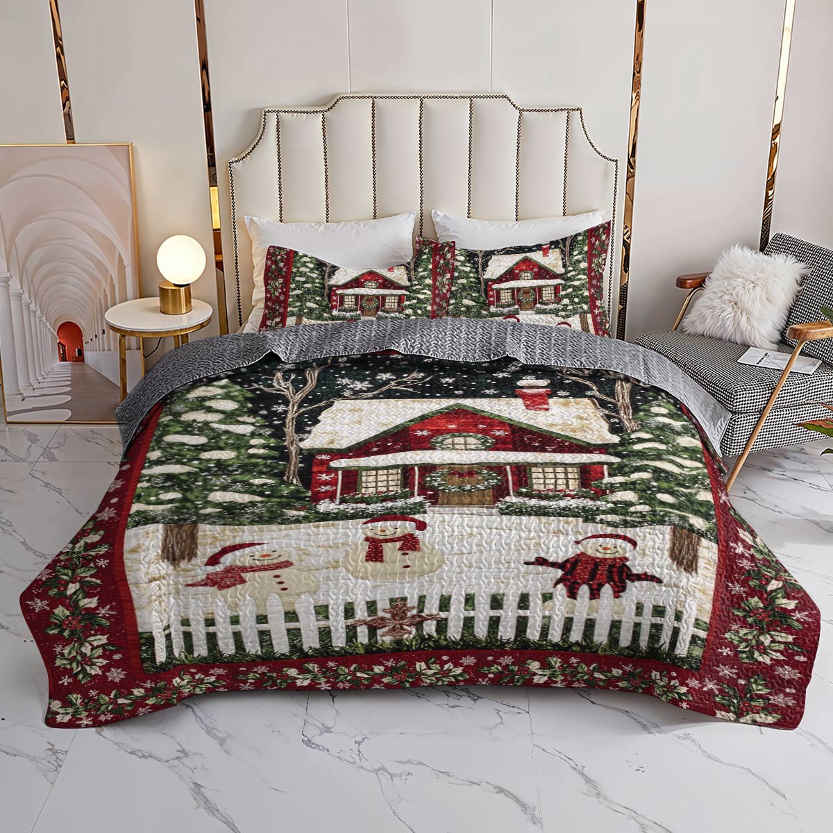 Shineful All Season Quilt 3-Piece Set Festive Frolic