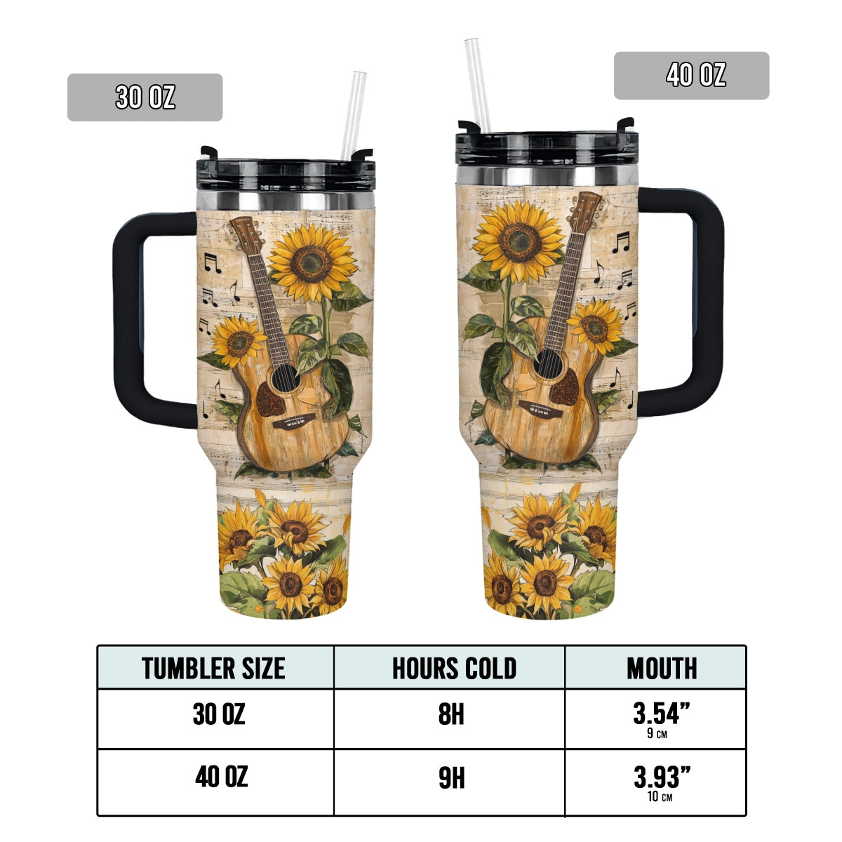 Shineful Tumbler Sunflower Melody