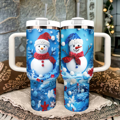 Shineful Tumbler Festive Snowman