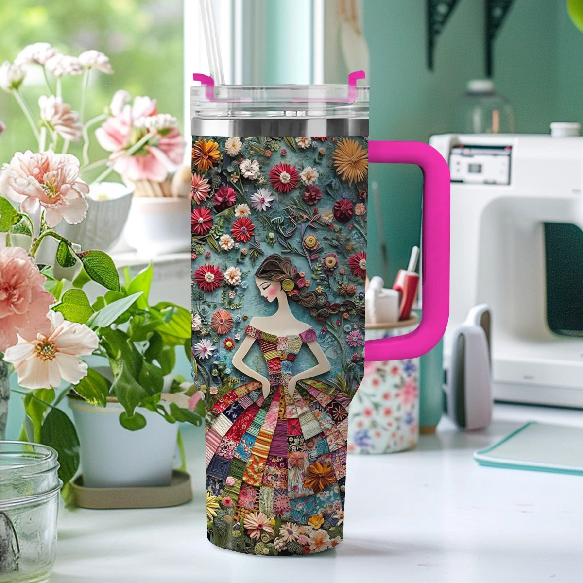 Shineful Tumbler Floral Fantasy
