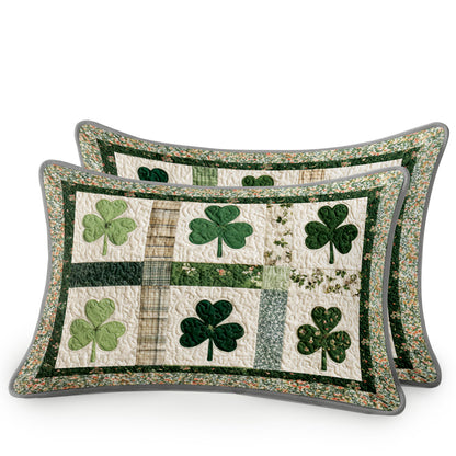 Shineful All Season Quilt 3-Piece Set Green Haven