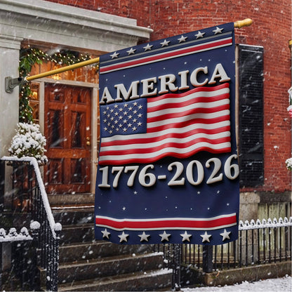 Shineful House Flag 30" x 40" - America Years of Legacy