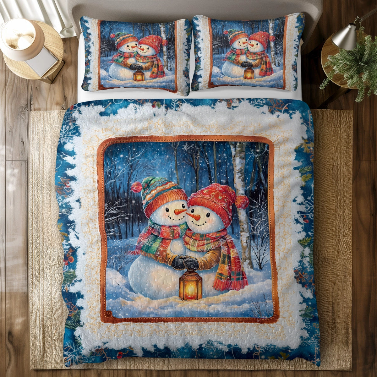 Shineful All Season Quilt 3-Piece Set - Winter Love