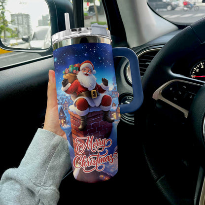 Shineful Tumbler Santa's Sleigh Ride