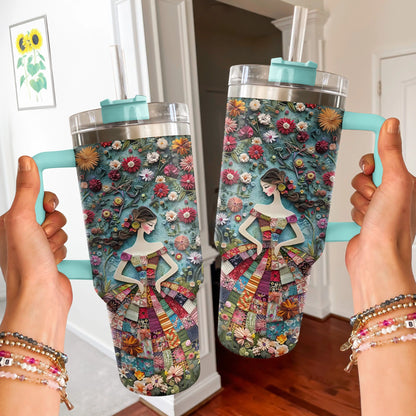 Shineful Tumbler Floral Fantasy