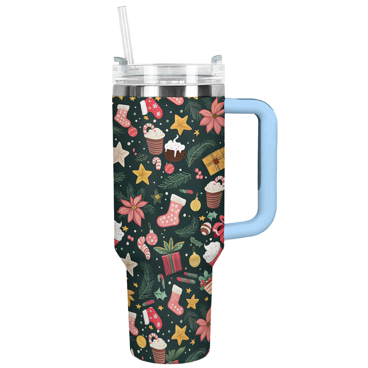 Shineful Tumbler Festive Christmas Pattern
