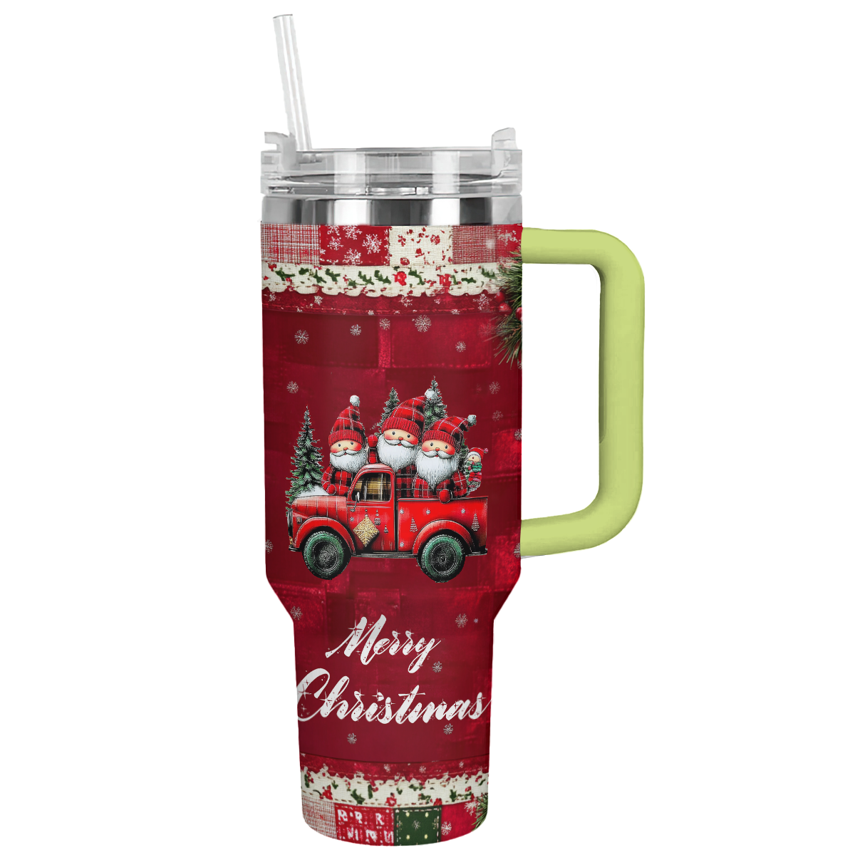 Shineful Tumbler Santa's Joyride