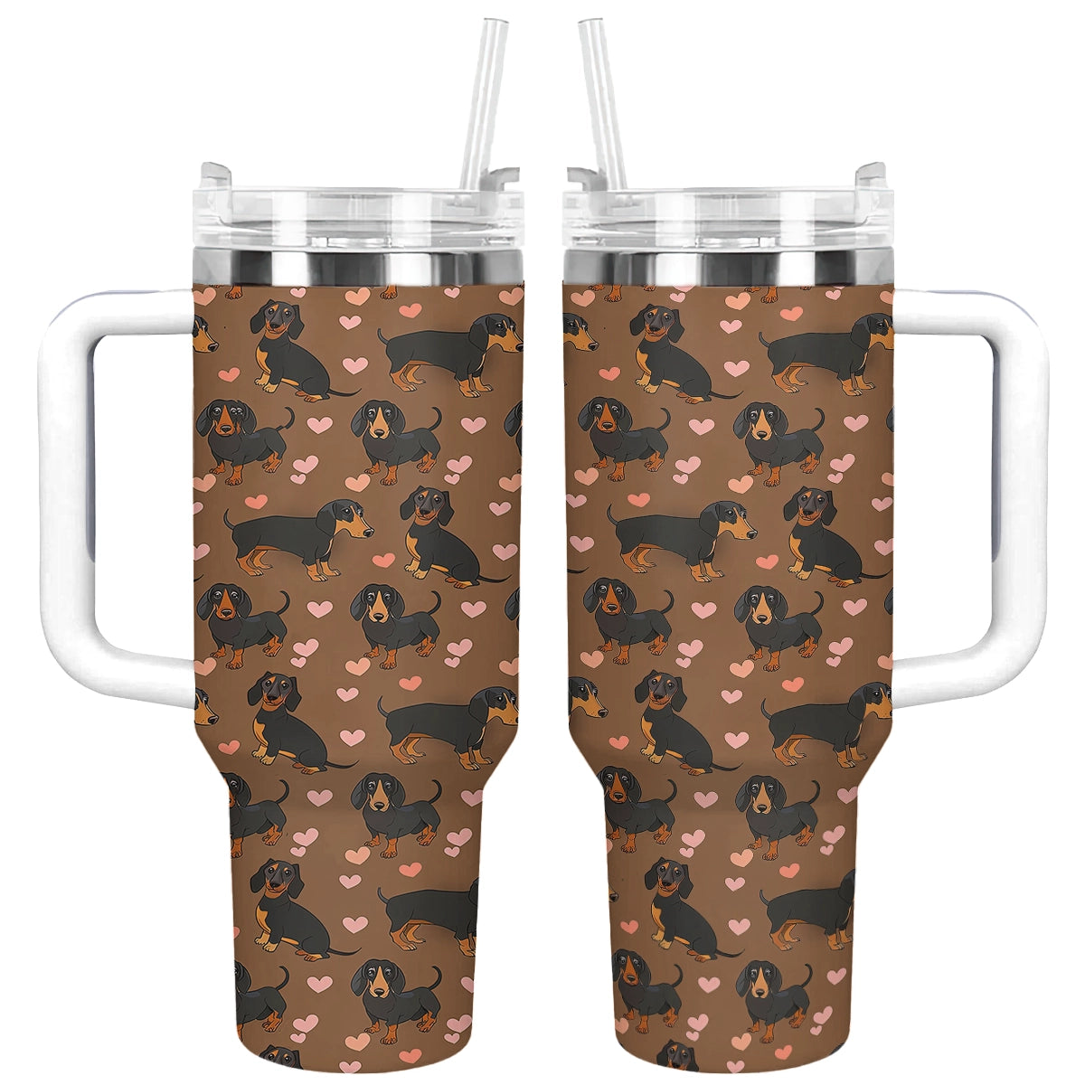 Shineful Tumbler My Heart Dachshunds