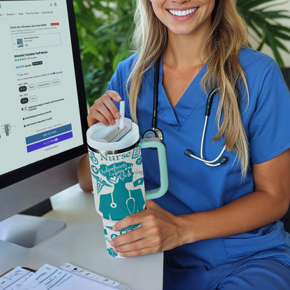 Shineful Tumbler Nurse Compassion