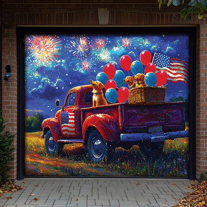 Shineful Garage Door Banner Decoration Ring In The New Year