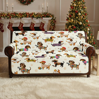 Shineful Sofa Cover Set Dachshund Troube