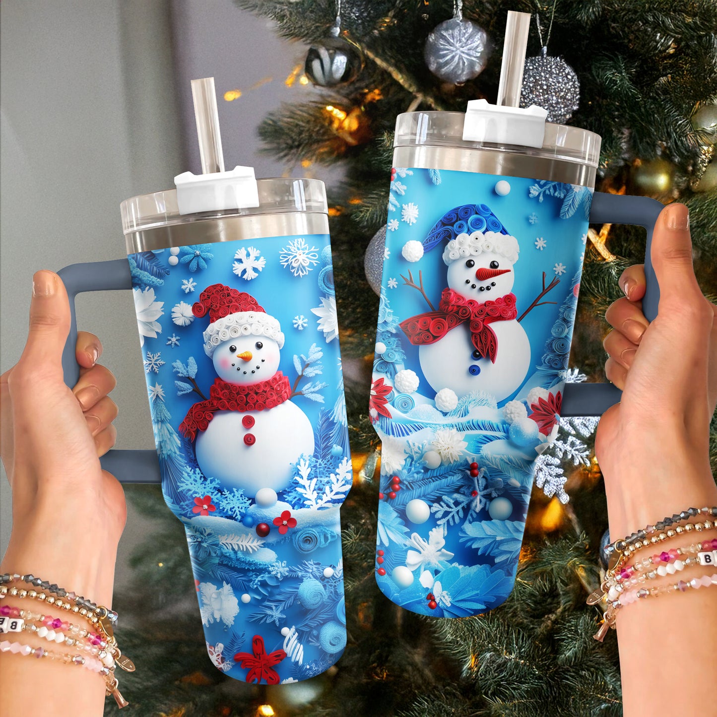 Shineful Tumbler Festive Snowman