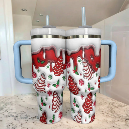 Shineful Tumbler Peppermint Frost Holiday