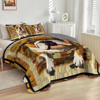 Shineful All Season Quilt 3-Piece Set Frenchie Charm