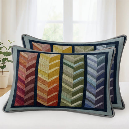 Shineful All Season Quilt 3-Piece Set Harvest Path Lines