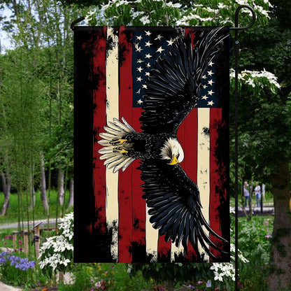 Shineful Gargen Flag 12" x 18" - Still Flying Free