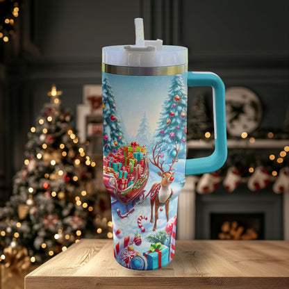 Shineful Tumbler Reindeer’s Ride