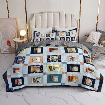 Shineful All Season Quilt 3-Piece Set - Storybook Escape