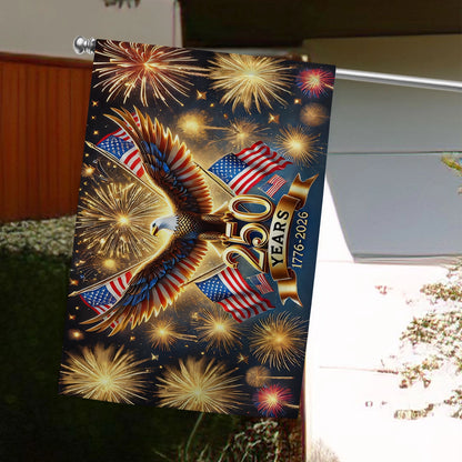 Shineful House Flag 30" x 40" - 250 Years of the Republic