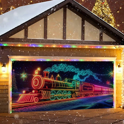 Shineful Garage Door Banner Decoration Holiday Gift Express