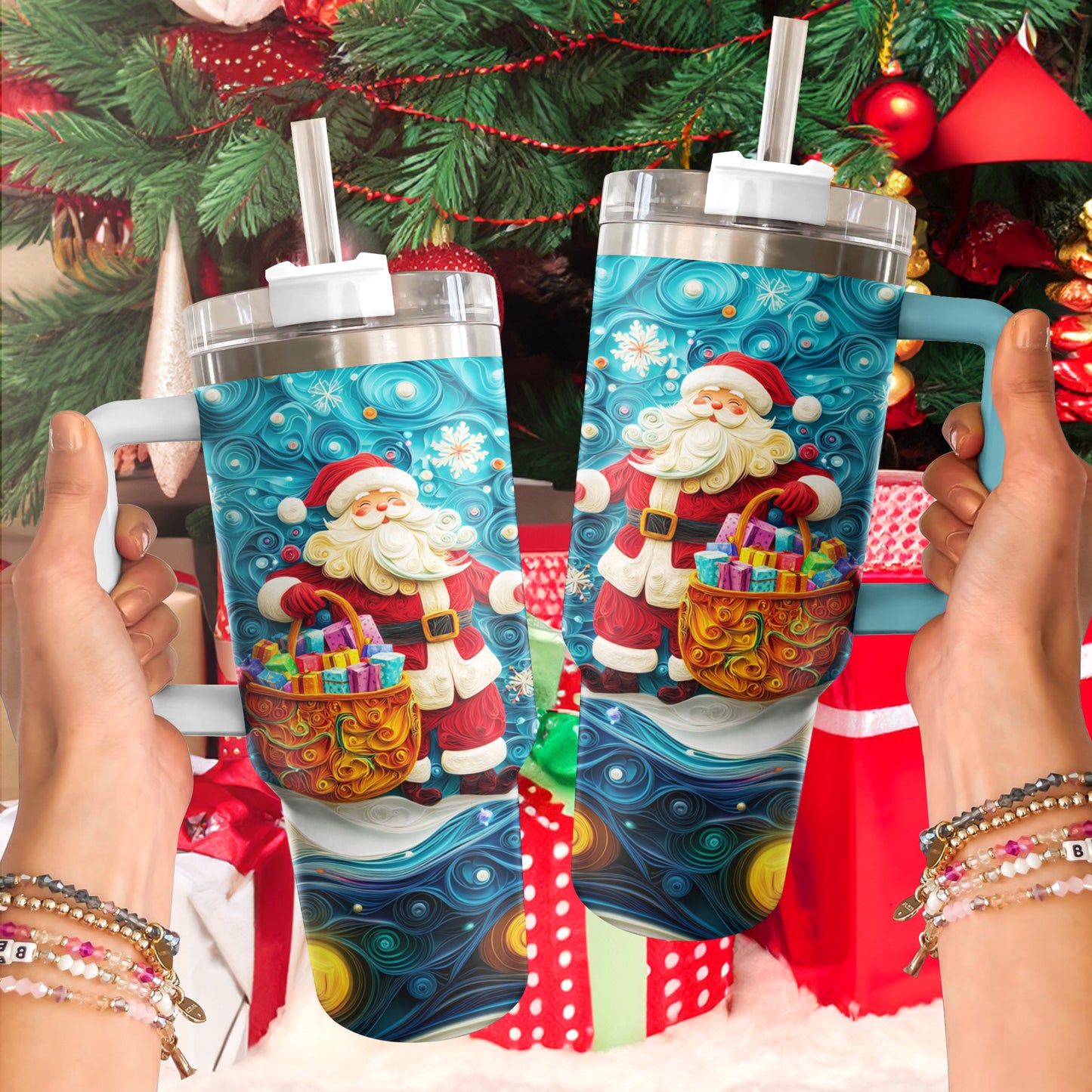 Shineful Tumbler Santa's Gift Magic