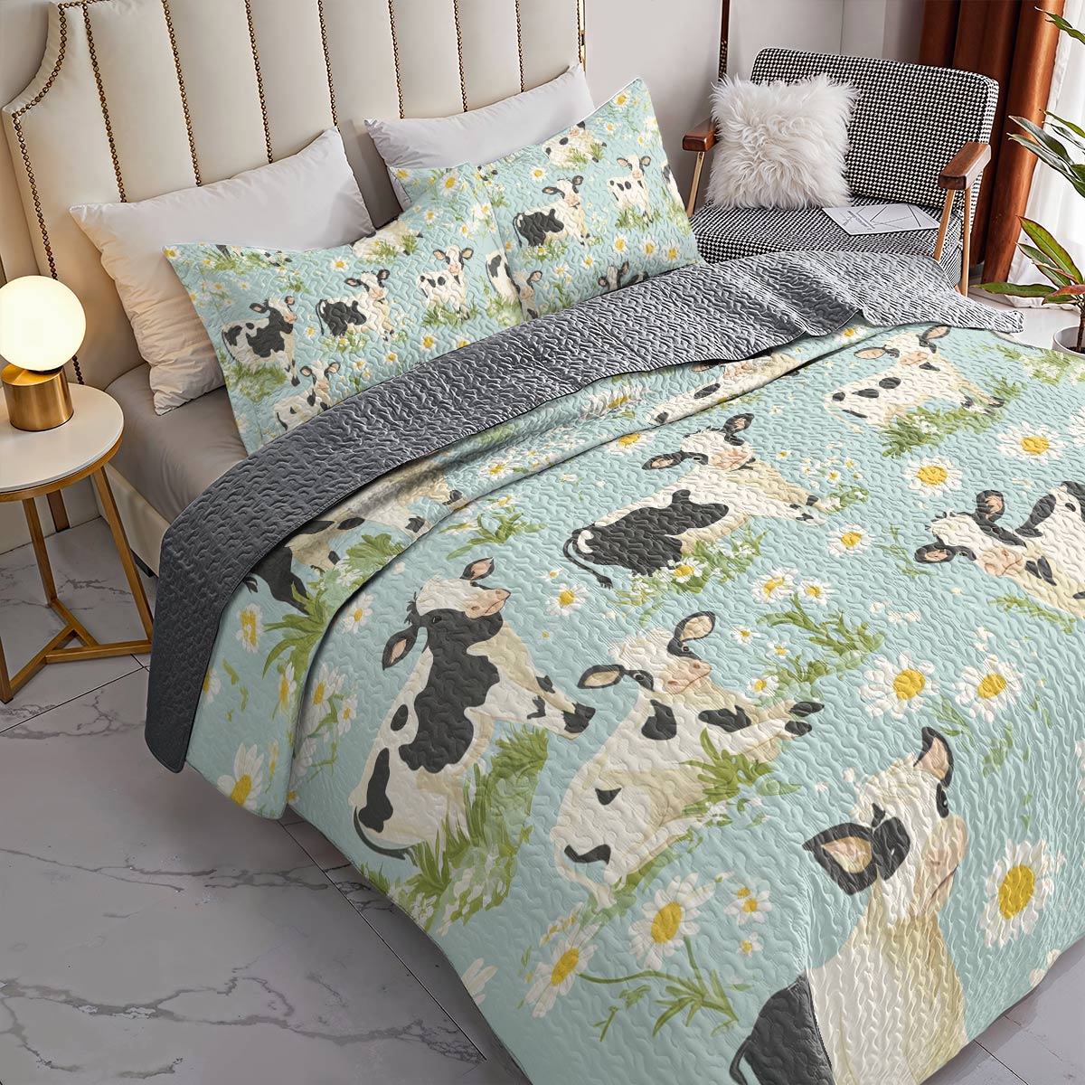 Shineful All Season Quilt 3-Piece Set - Daisy Days