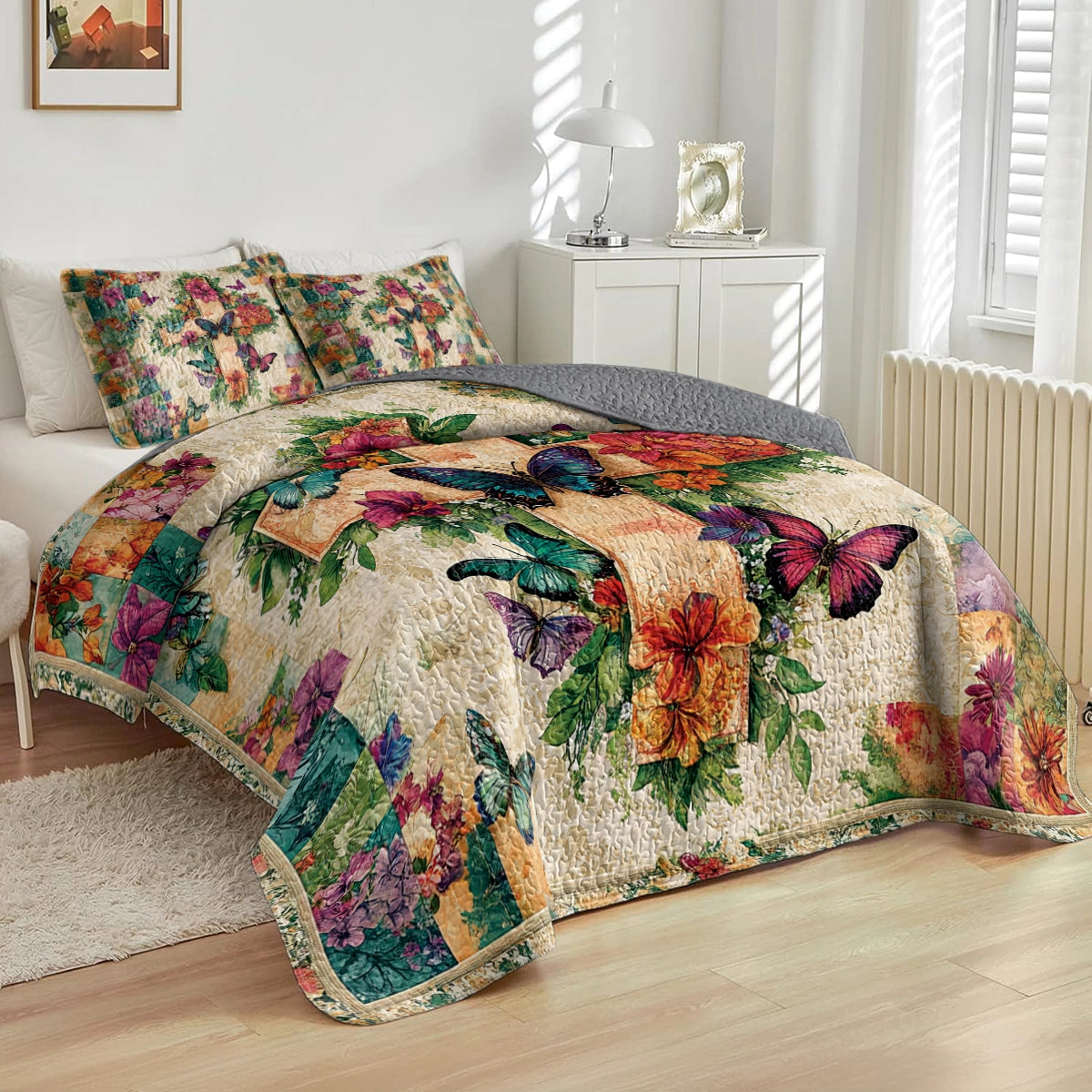 Shineful All Season Quilt 3-Piece Set - Heavenly Grace