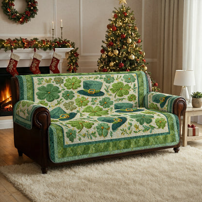 Shineful Sofa Cover Set Lucky Leprechaun