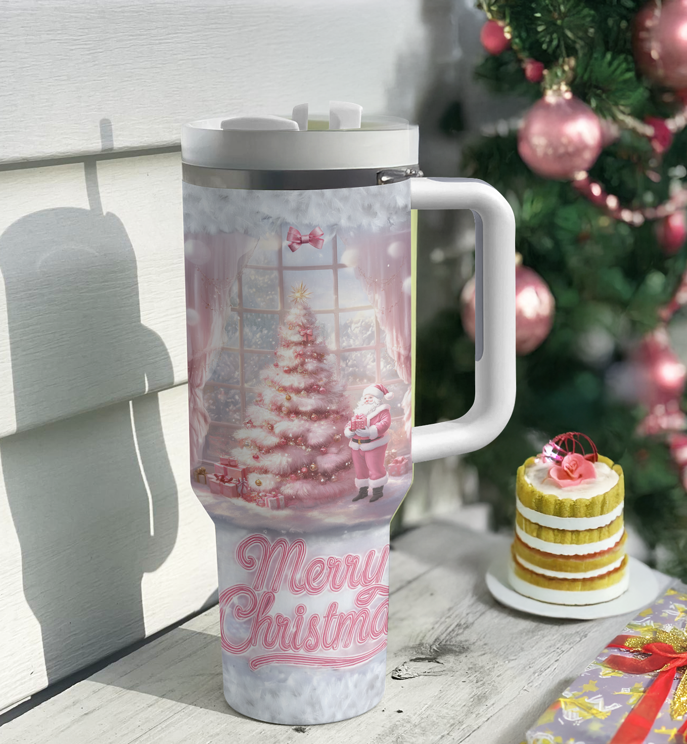 Shineful Tumbler Pink Pinetree