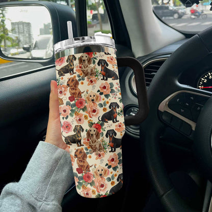 Shineful Tumbler Cozy Dachshunds