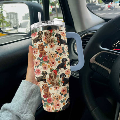 Shineful Tumbler Cozy Dachshunds