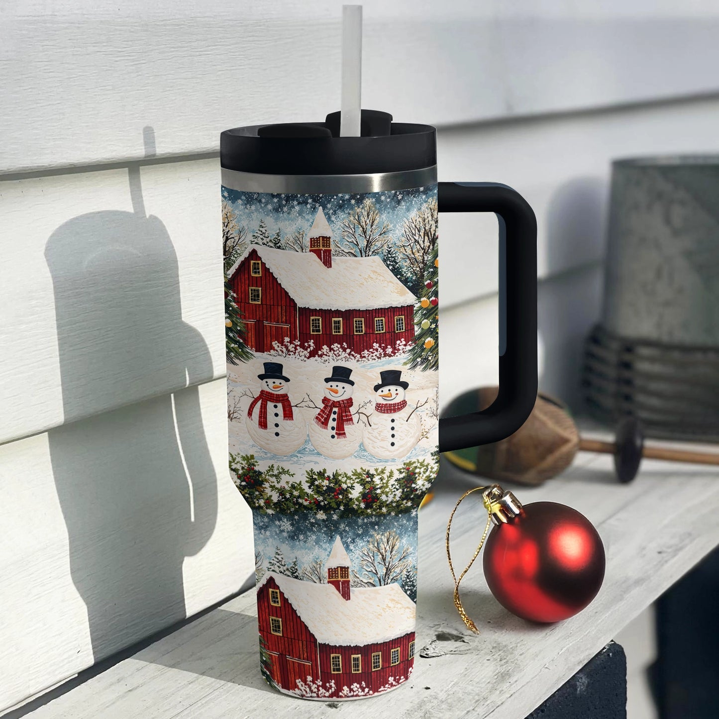 Shineful Tumbler Country Christmas Charm