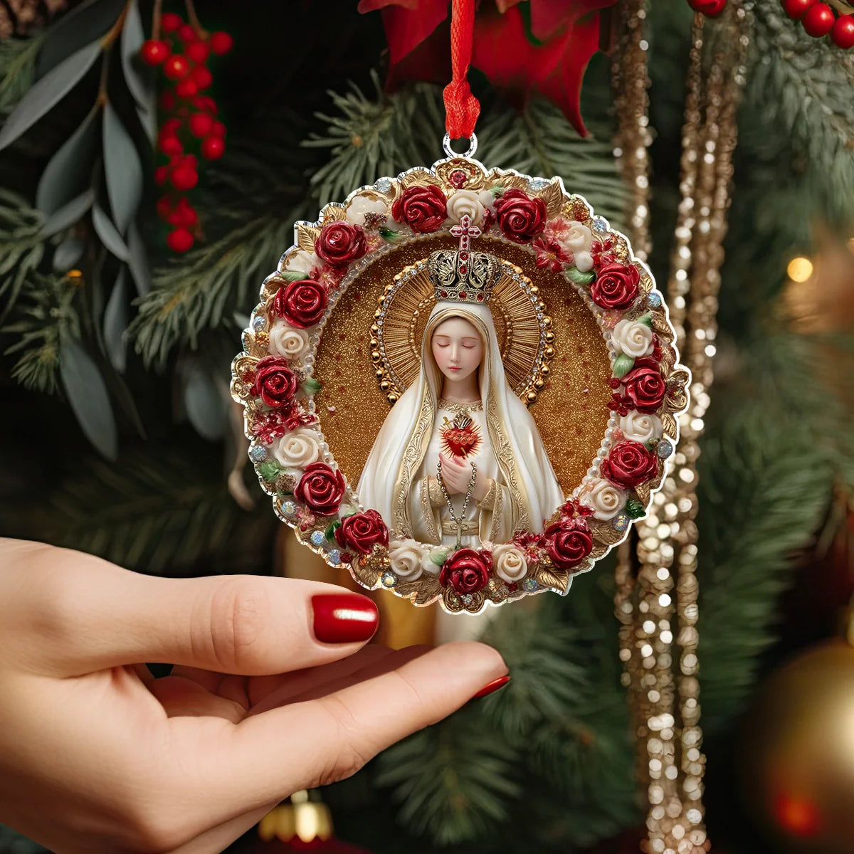 Shineful 2D Acrylic Ornament Our Lady Of Fatima